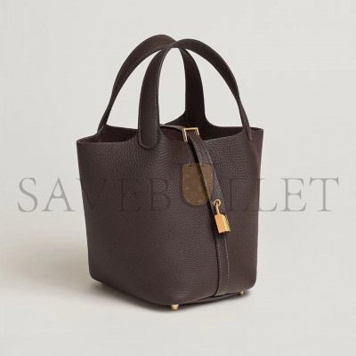 HERMES PICOTIN LOCK 18 TAURILLON CLEMENCE H077913CC46 (18*18*13cm)